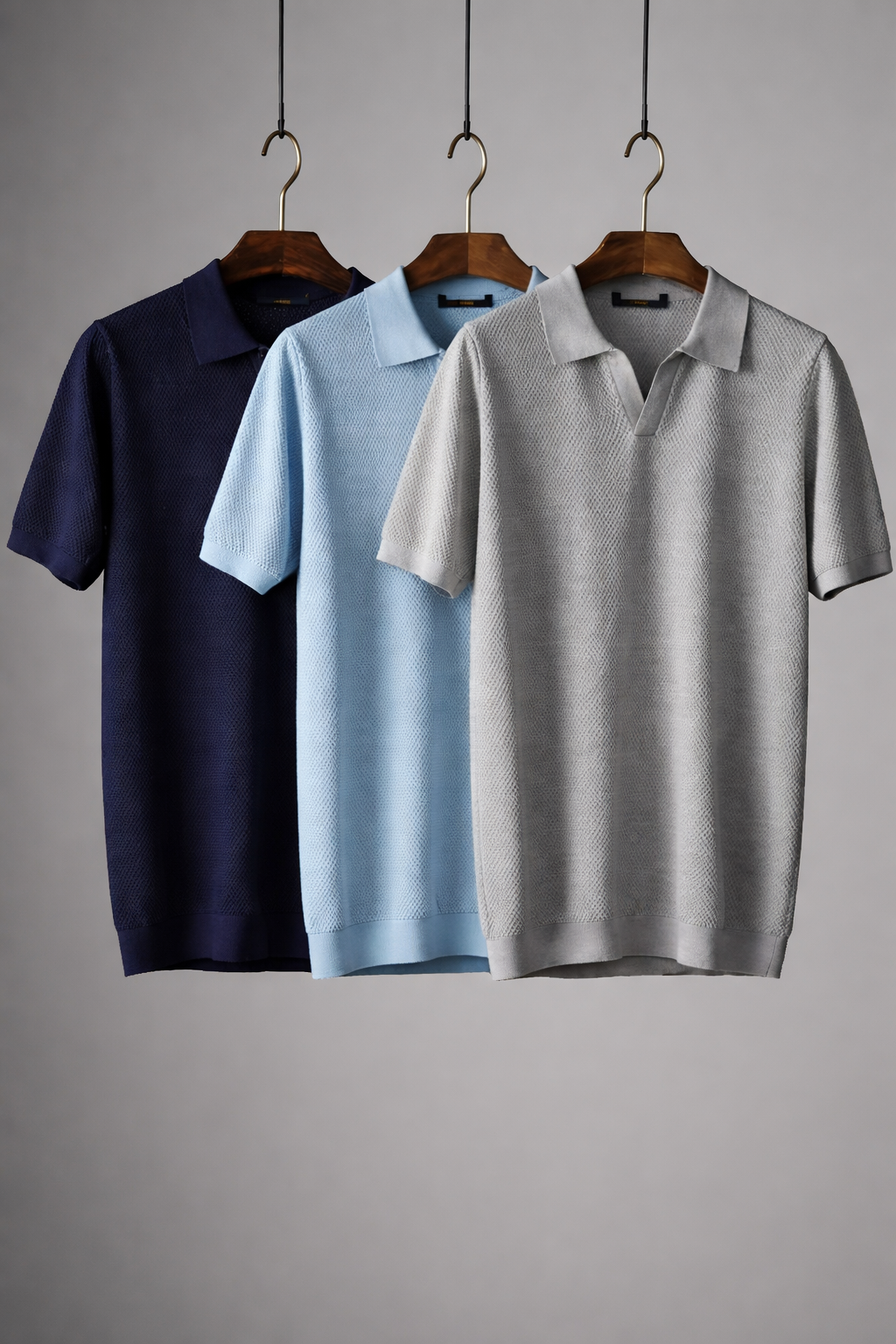 Knit Casual Polo Shirt