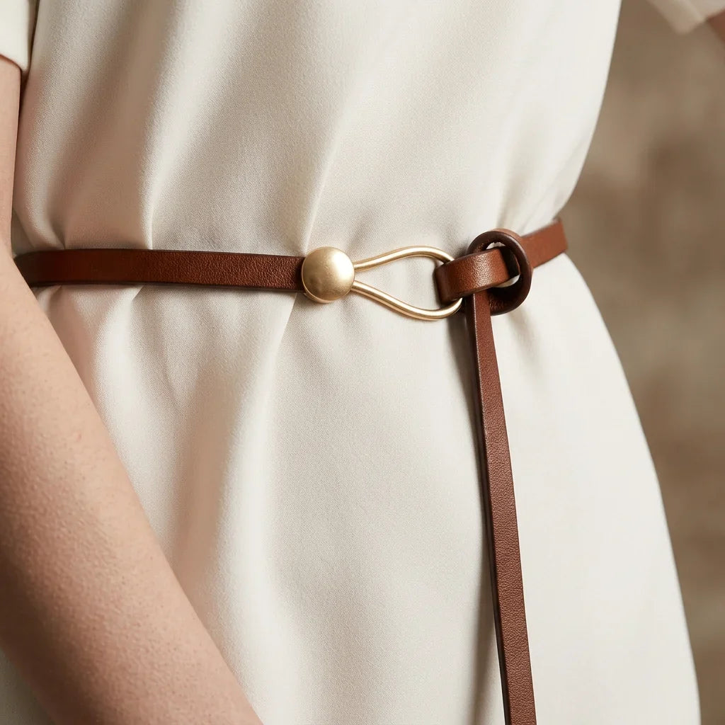 No-Hole Knotted Belt