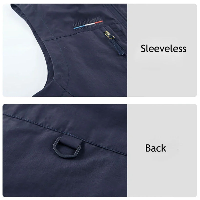 Outdoor Zip-Up Waistcoat