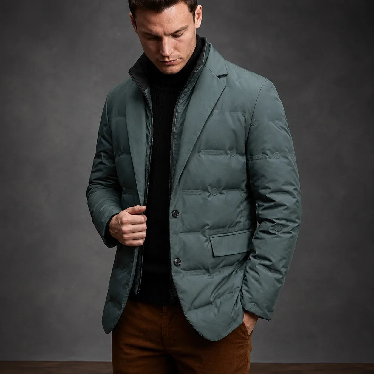 Collar Business Casual Outerwear