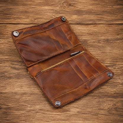Vintage Leather Roll-Up