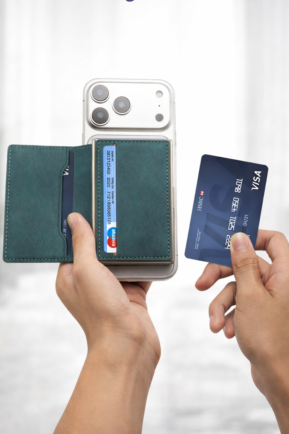 MagSafe Magnetic Card Holder Wallet