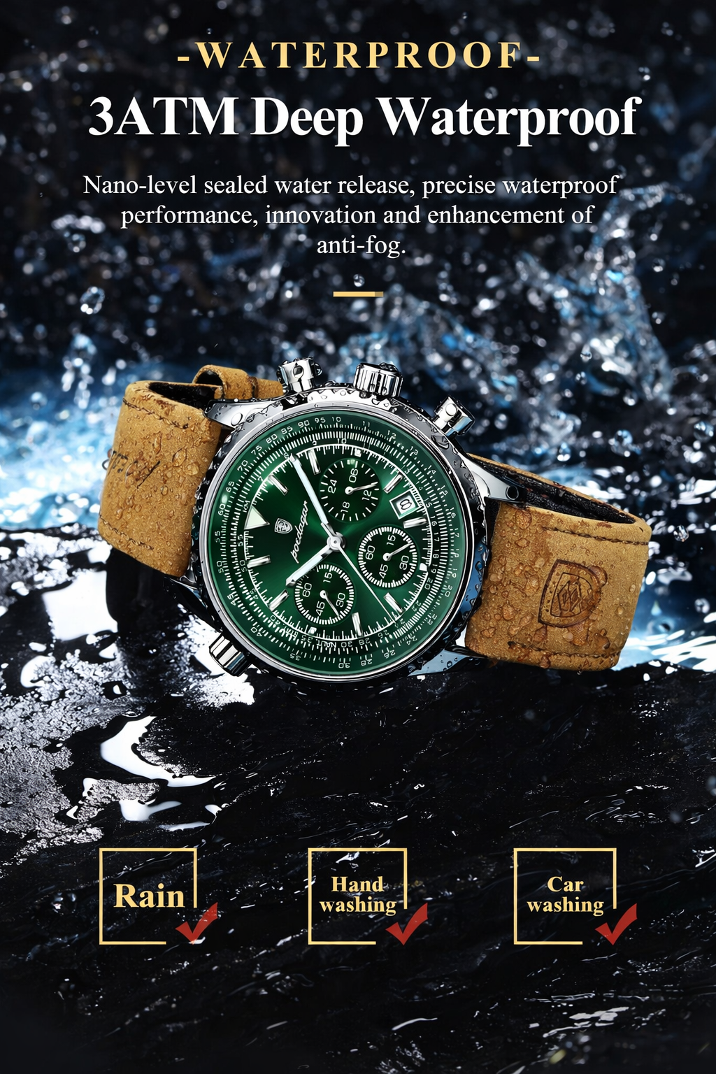Chronograph Sport Man Clock