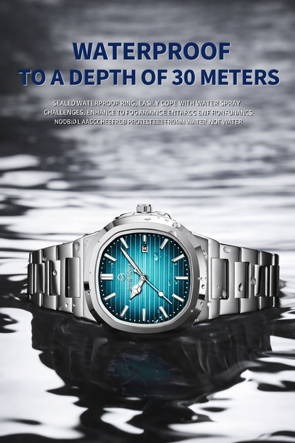 Luxury Square Luminous Watch