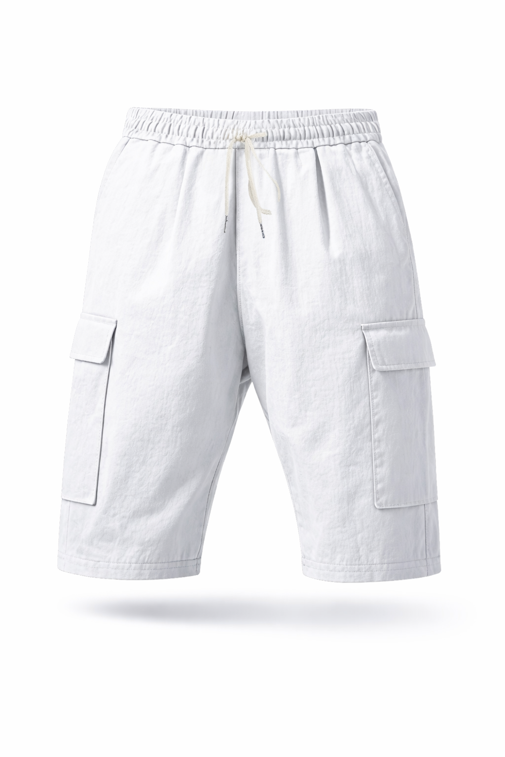 Linen Cargo Shorts