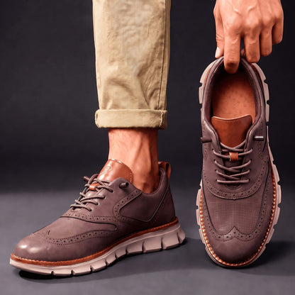 Men’s Premium Brogue Sneakers