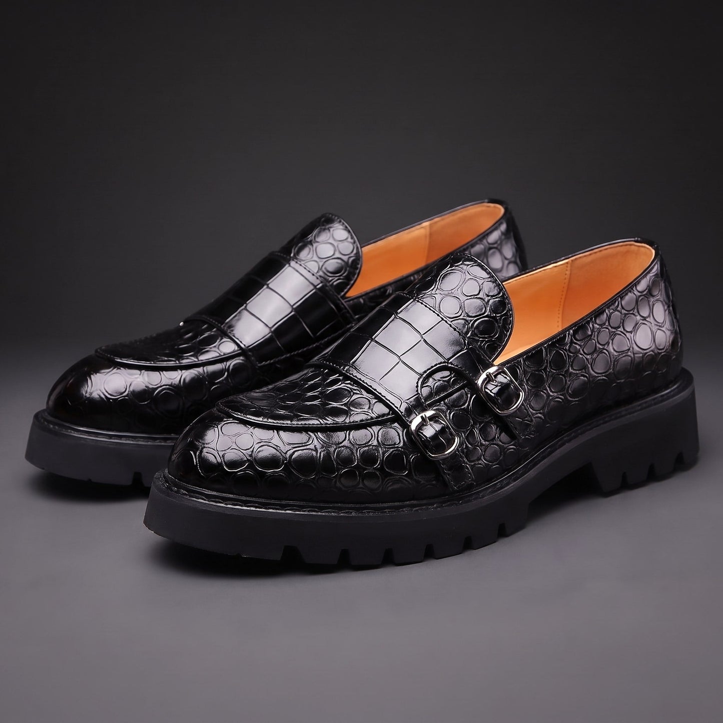 Thick Sole Business Loafers