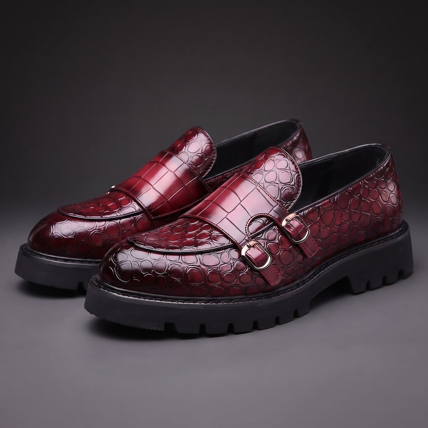 Thick Sole Business Loafers