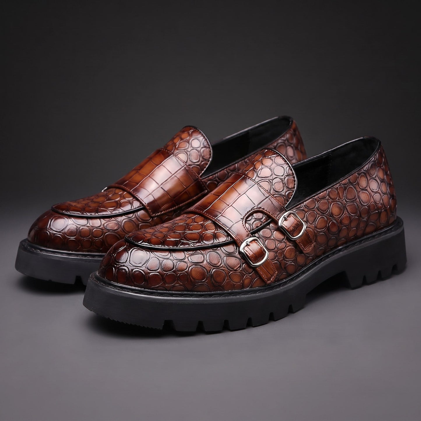 Thick Sole Business Loafers