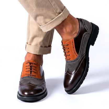 Men's Two-Tone Brogue