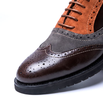 Men's Two-Tone Brogue
