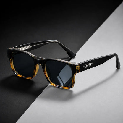 Retro Punk Square Sunglasses