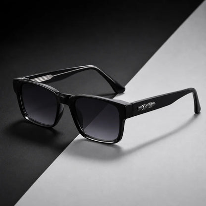 Retro Punk Square Sunglasses