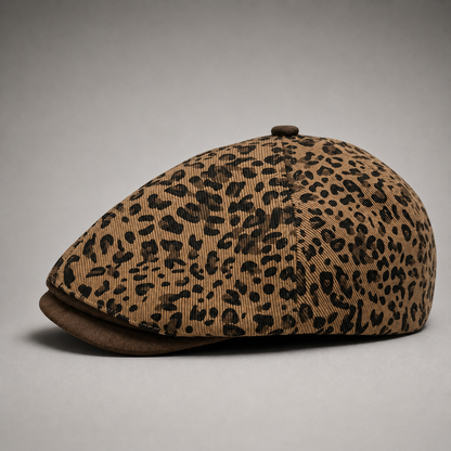 Women's Leopard Print Cap