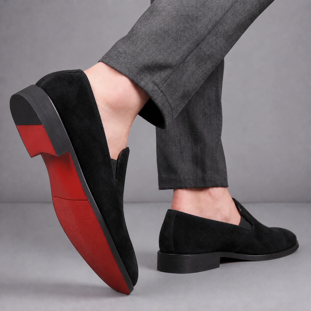 Men's Red Bottom Loafers