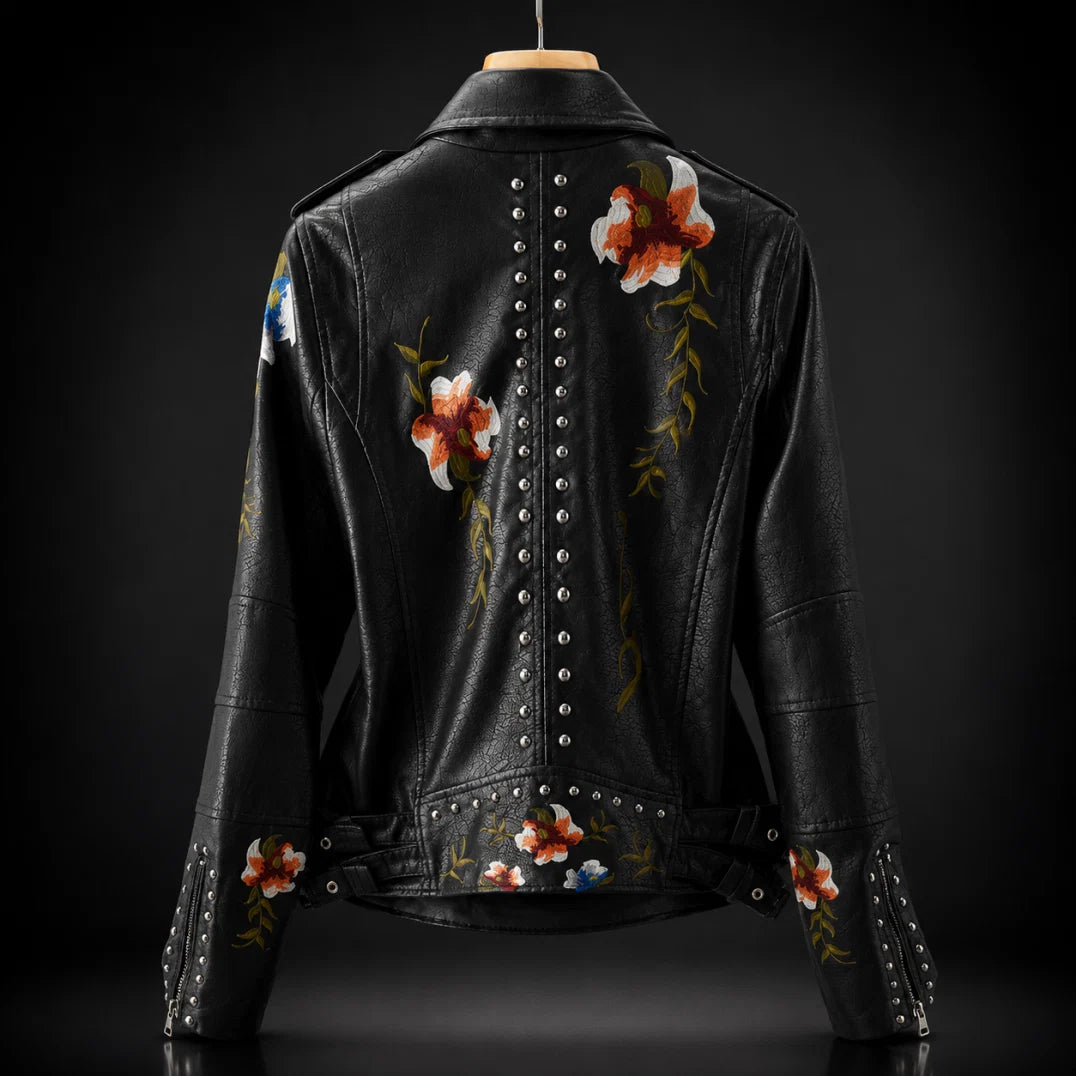 Retro Floral Embroidered Jacket