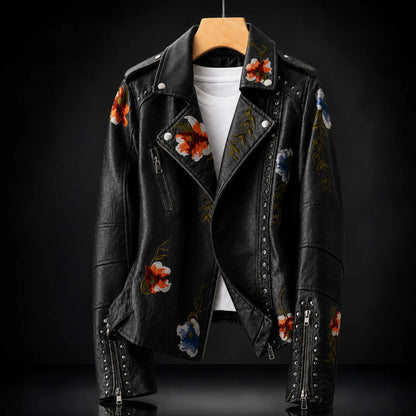 Retro Floral Embroidered Jacket
