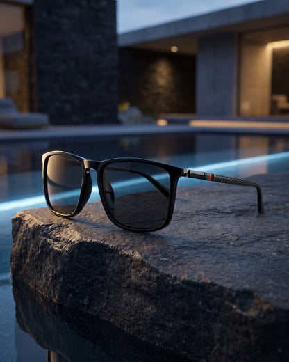 Square Polarized Sport Sunglasses