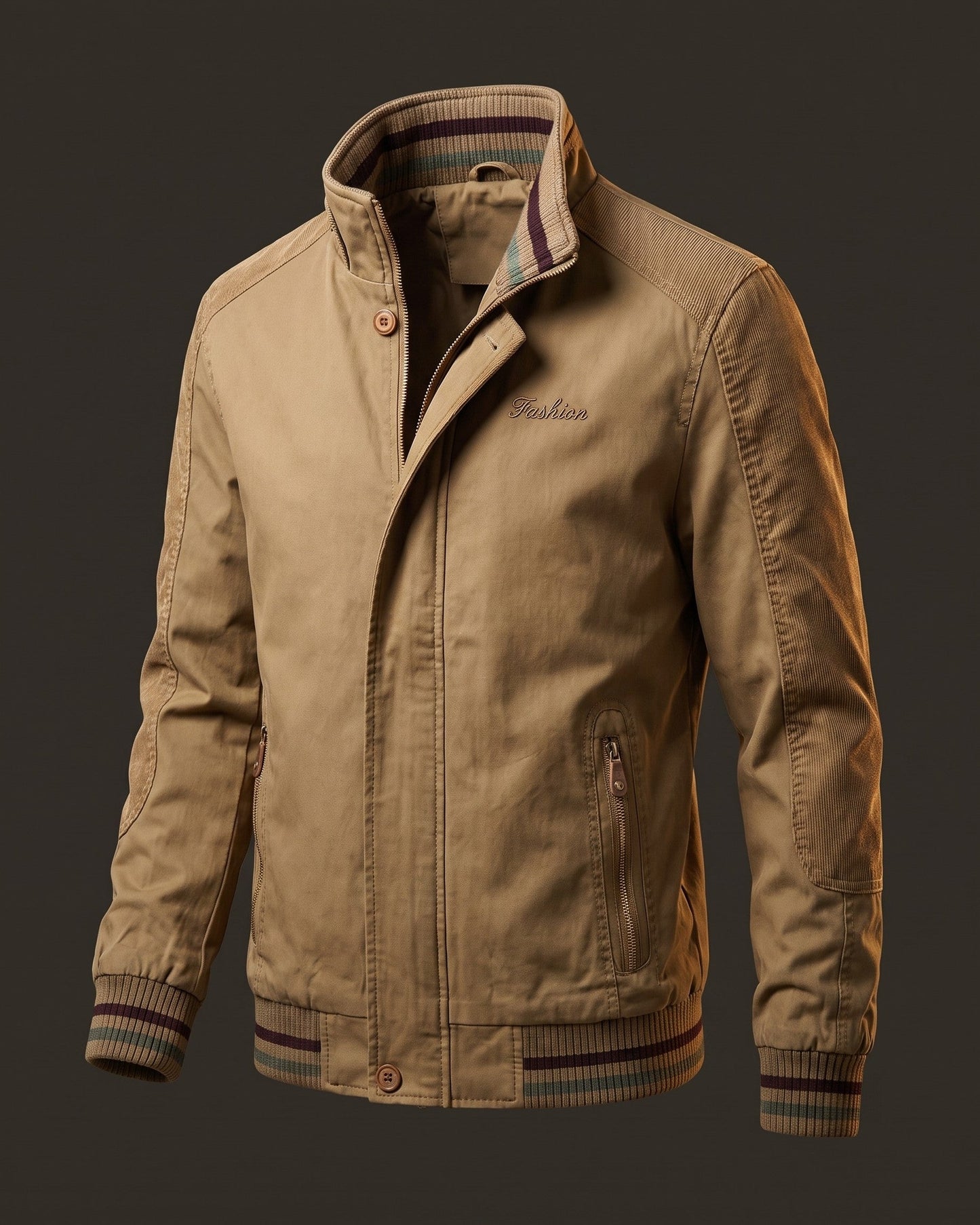 Cotton Windbreaker Jacket