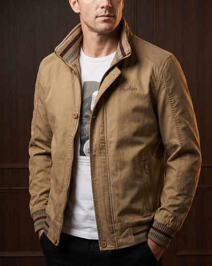 Cotton Windbreaker Jacket