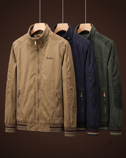 Cotton Windbreaker Jacket