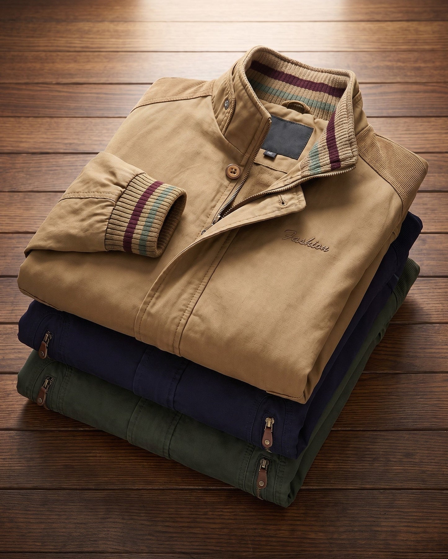 Cotton Windbreaker Jacket
