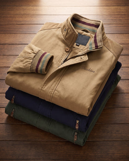 Cotton Windbreaker Jacket