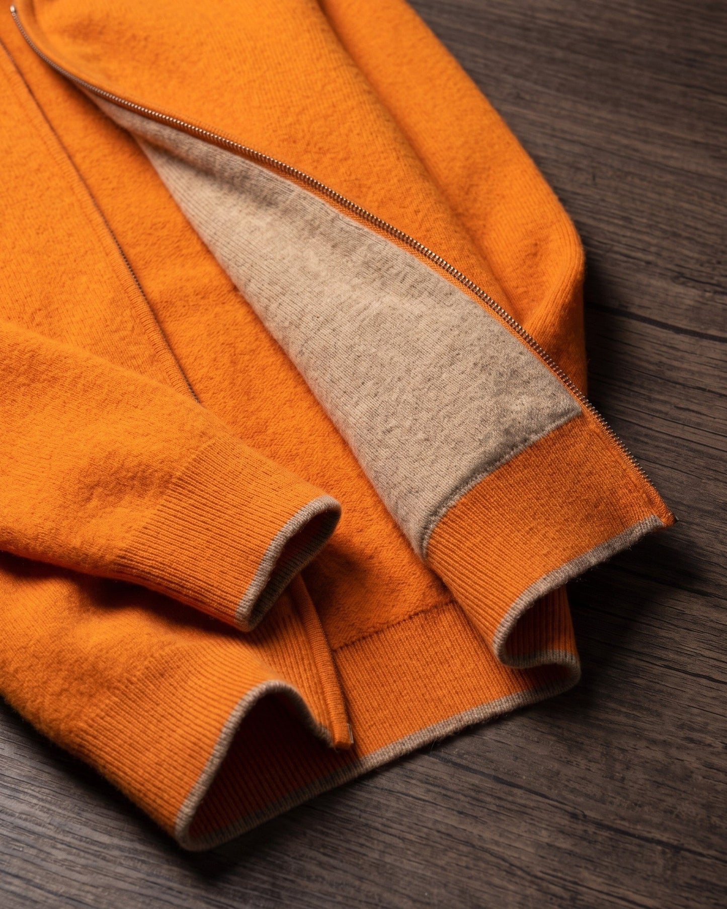 Cashmere Hooded Cardigan