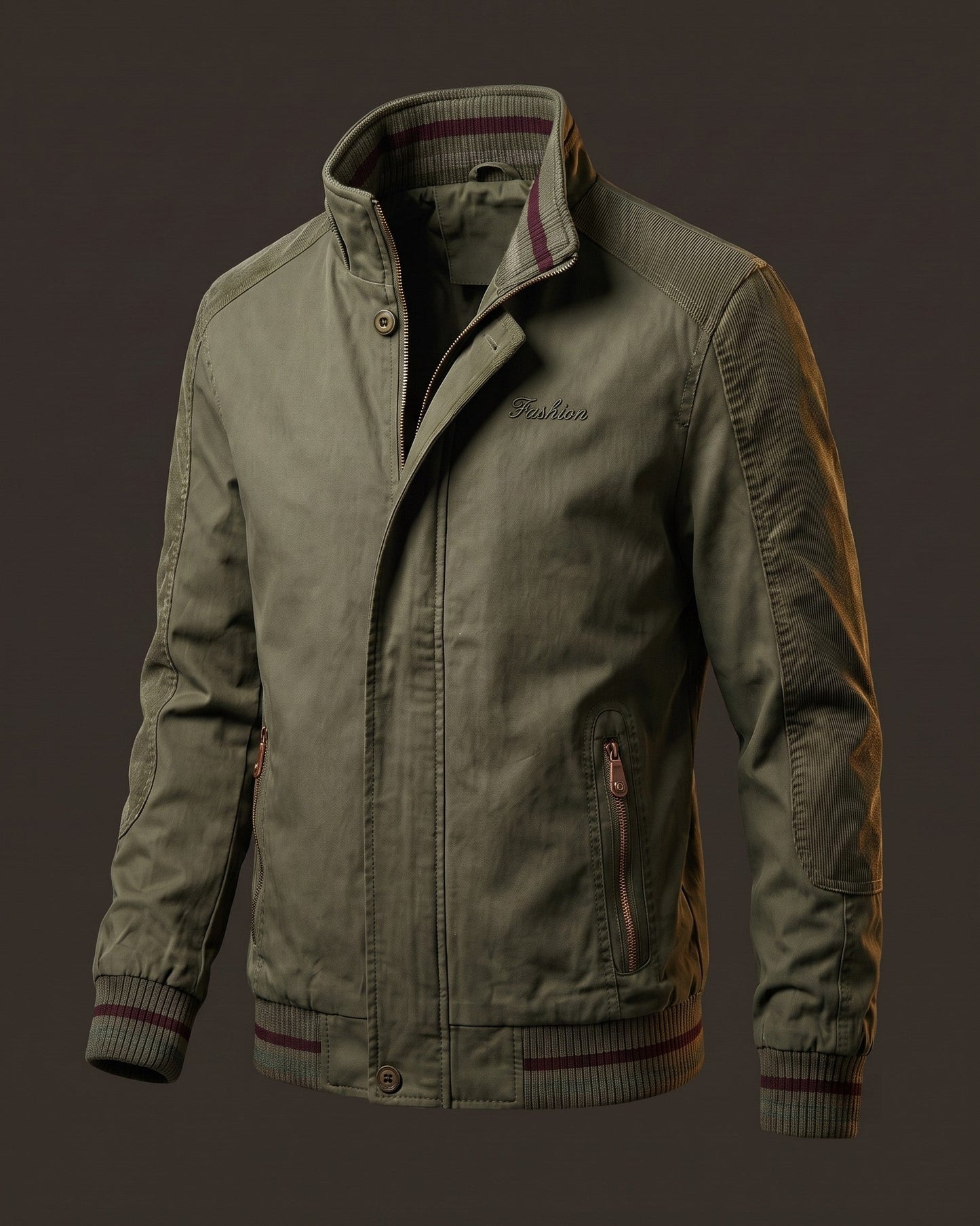 Cotton Windbreaker Jacket