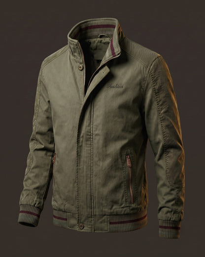 Cotton Windbreaker Jacket
