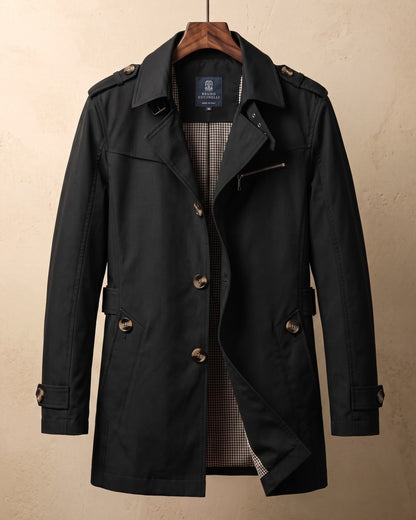 Men's Cotton Trench Coat