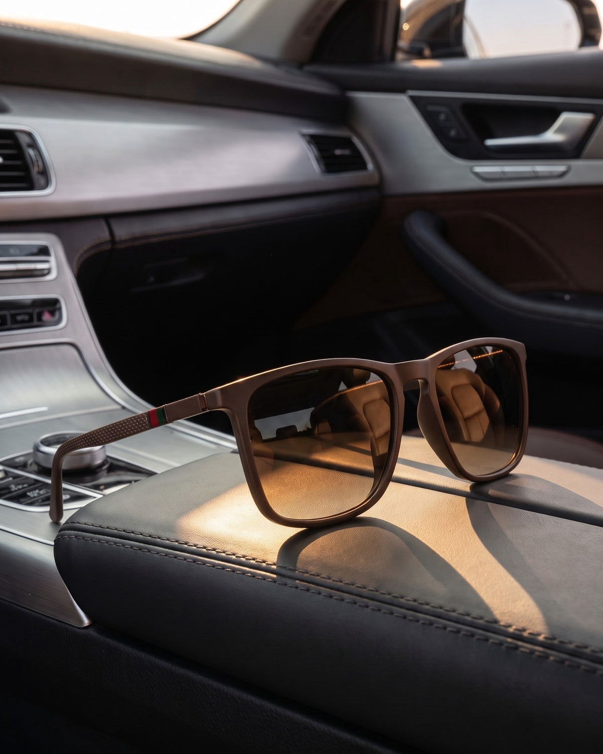 Square Polarized Sport Sunglasses