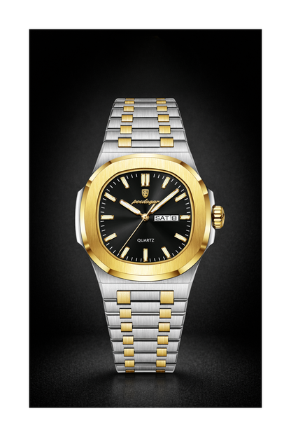Poedagar Luxury Square Watch