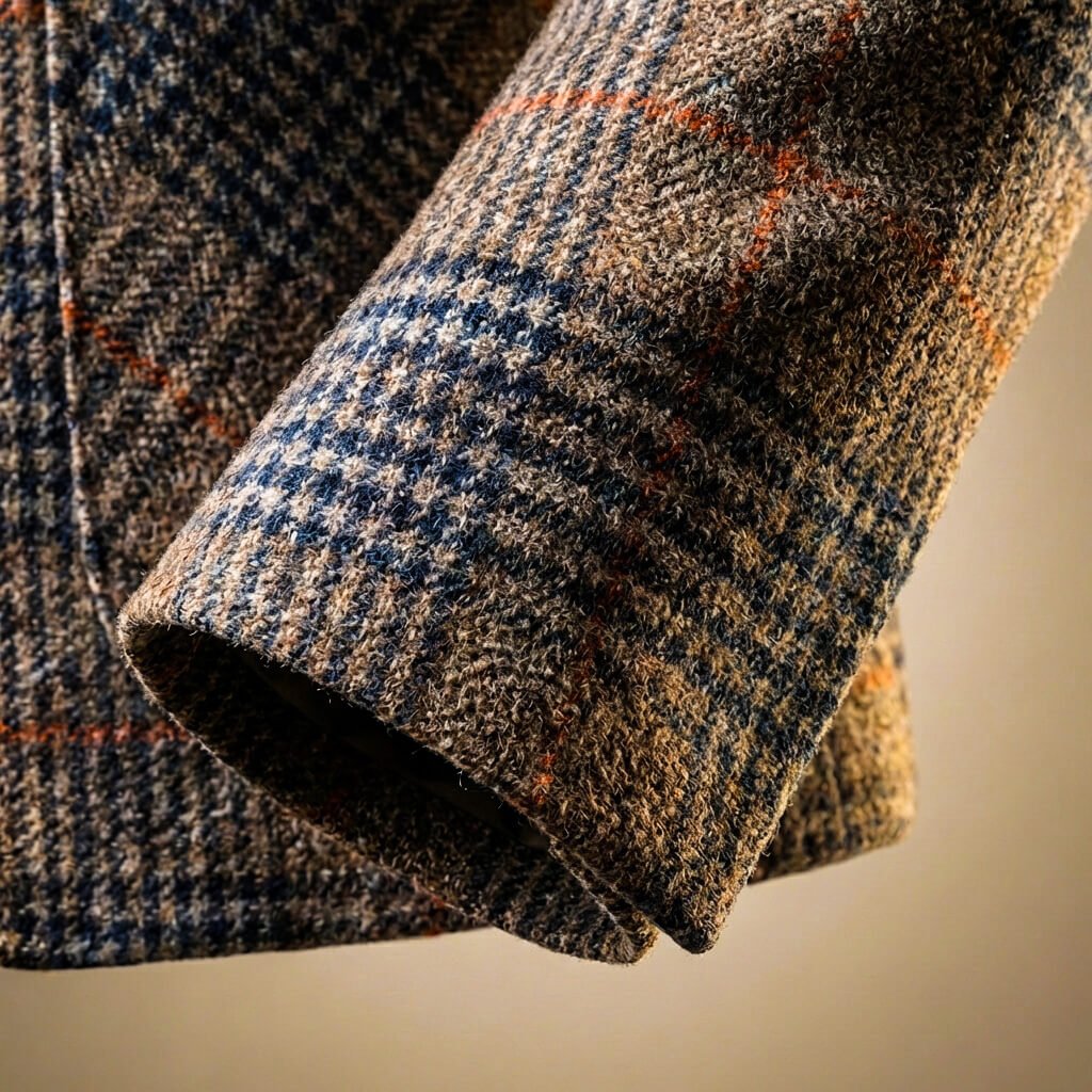 Plaid Slim Fit Blazer