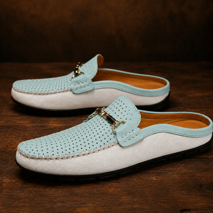 Backless Slip-On Loafers