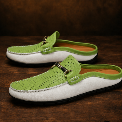 Backless Slip-On Loafers