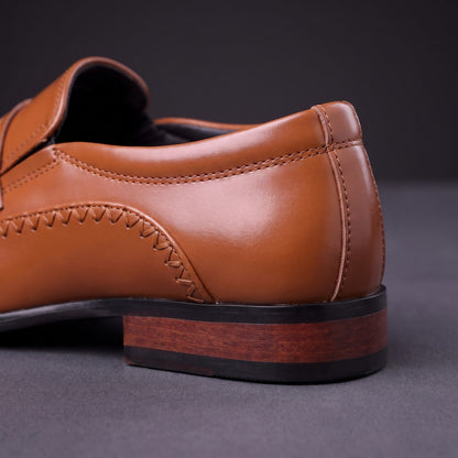 Pointed Toe Leather Shoes