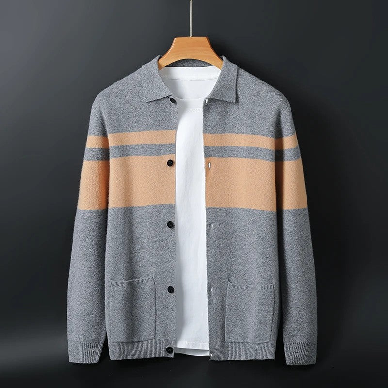 Luxury Lapel Autumn Jacket