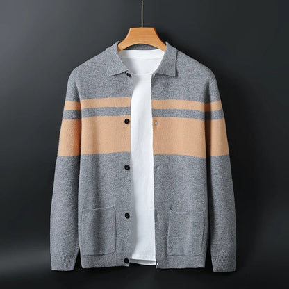 Luxury Lapel Autumn Jacket