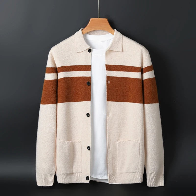 Luxury Lapel Autumn Jacket