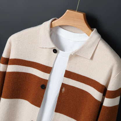 Luxury Lapel Autumn Jacket