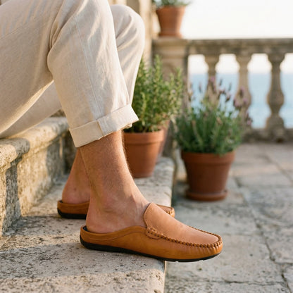 Men's Handmade Retro Loafers
