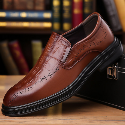 Genuine Leather Oxford Shoes
