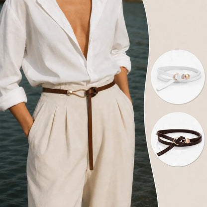 No-Hole Knotted Belt