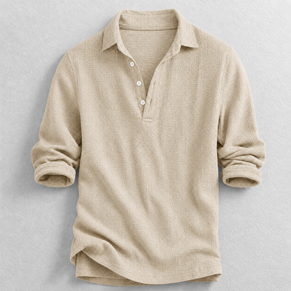 Long Sleeve Collared Pullover