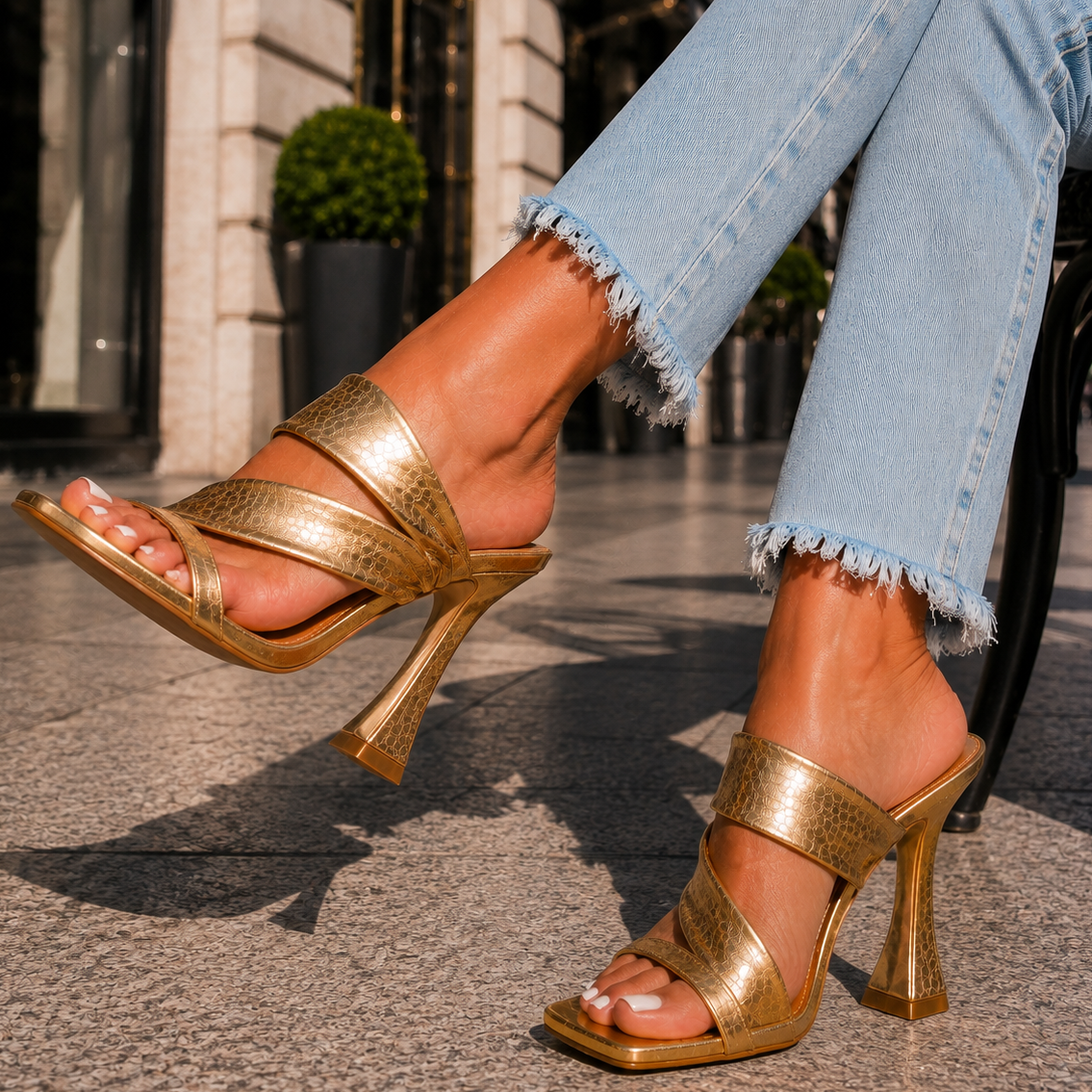 Serena High-Heeled Sandals
