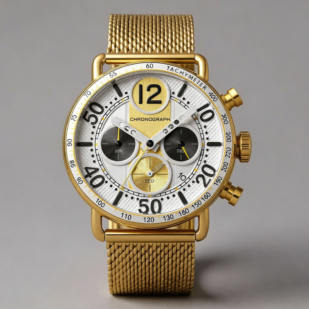 Luminous Stainless Steel Watch