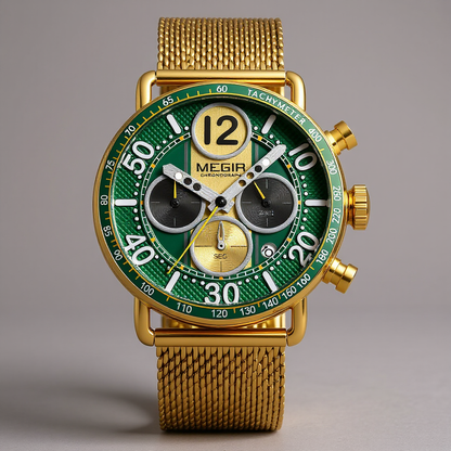 Luminous Stainless Steel Watch