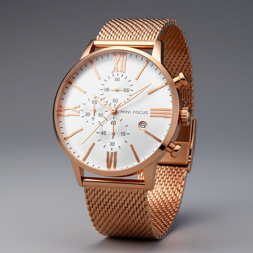 Steel Mesh Belt Watch