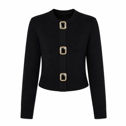 Women's Elegant Knit Cardigan